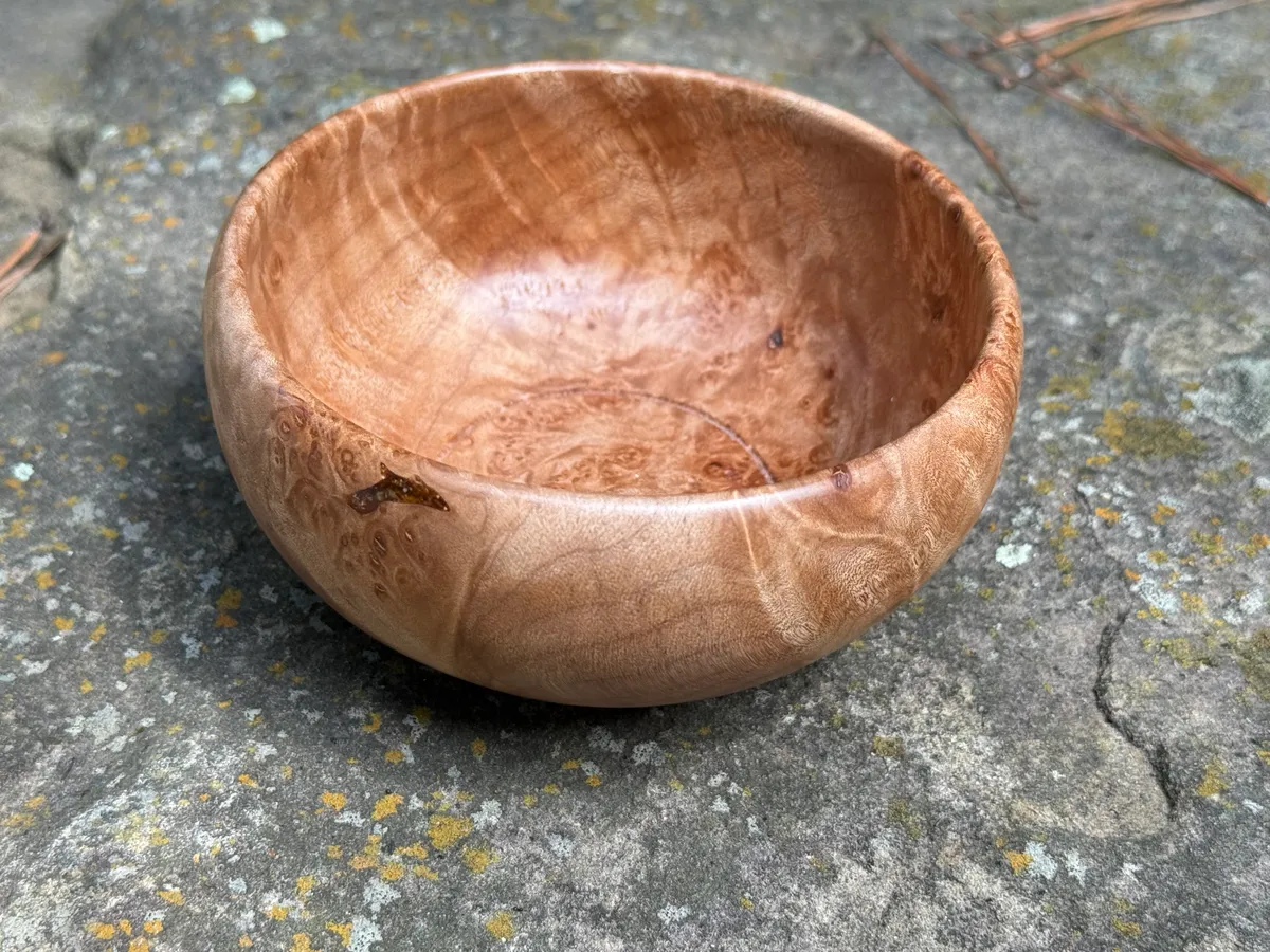 Birds Eye Maple Bowl 5” x 2.5”