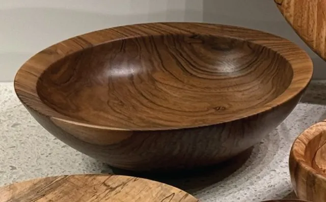 Black Walnut Salad Bowl — Black walnut